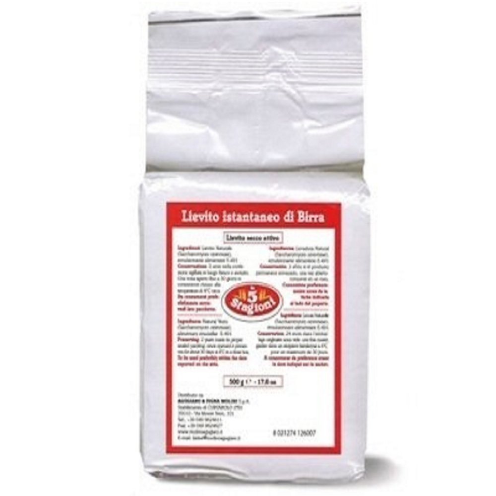 Lievito Di Birra Istantaneo Professionale 500g