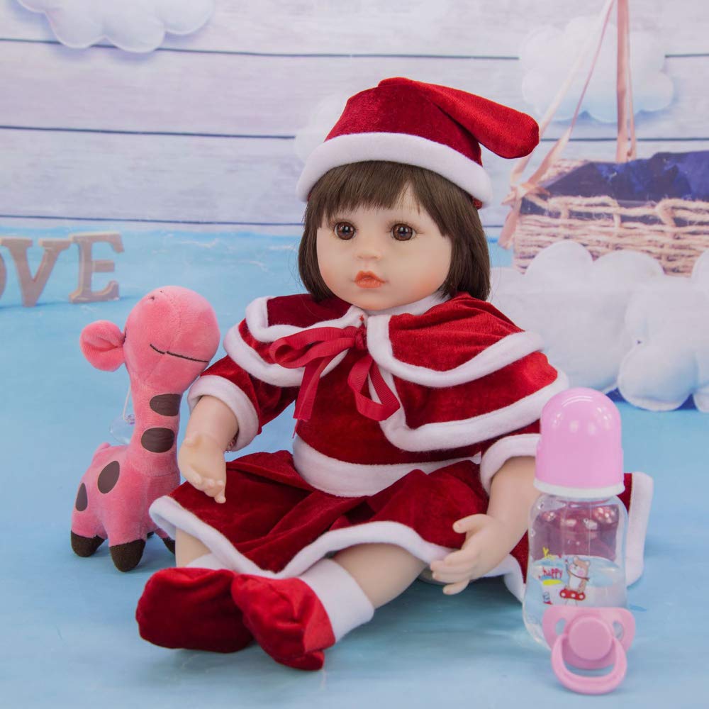 Amazon.co.jp: 生まれ変わった赤ちゃんの人形45cm18インチクリスマスの
