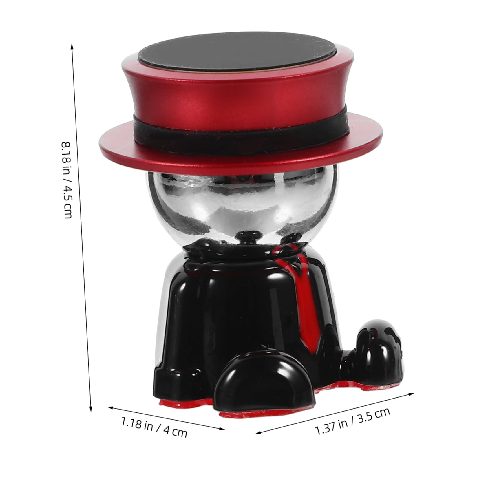 Gatuida 3pezzi Supporto Magnetico Per Smartphone Da Auto Porta Cellulare Con Rotazione Rosso Porta Telefono Auto Magnetico Supporto Per Smartphone Con Funzione Di Rotazione e Protezione