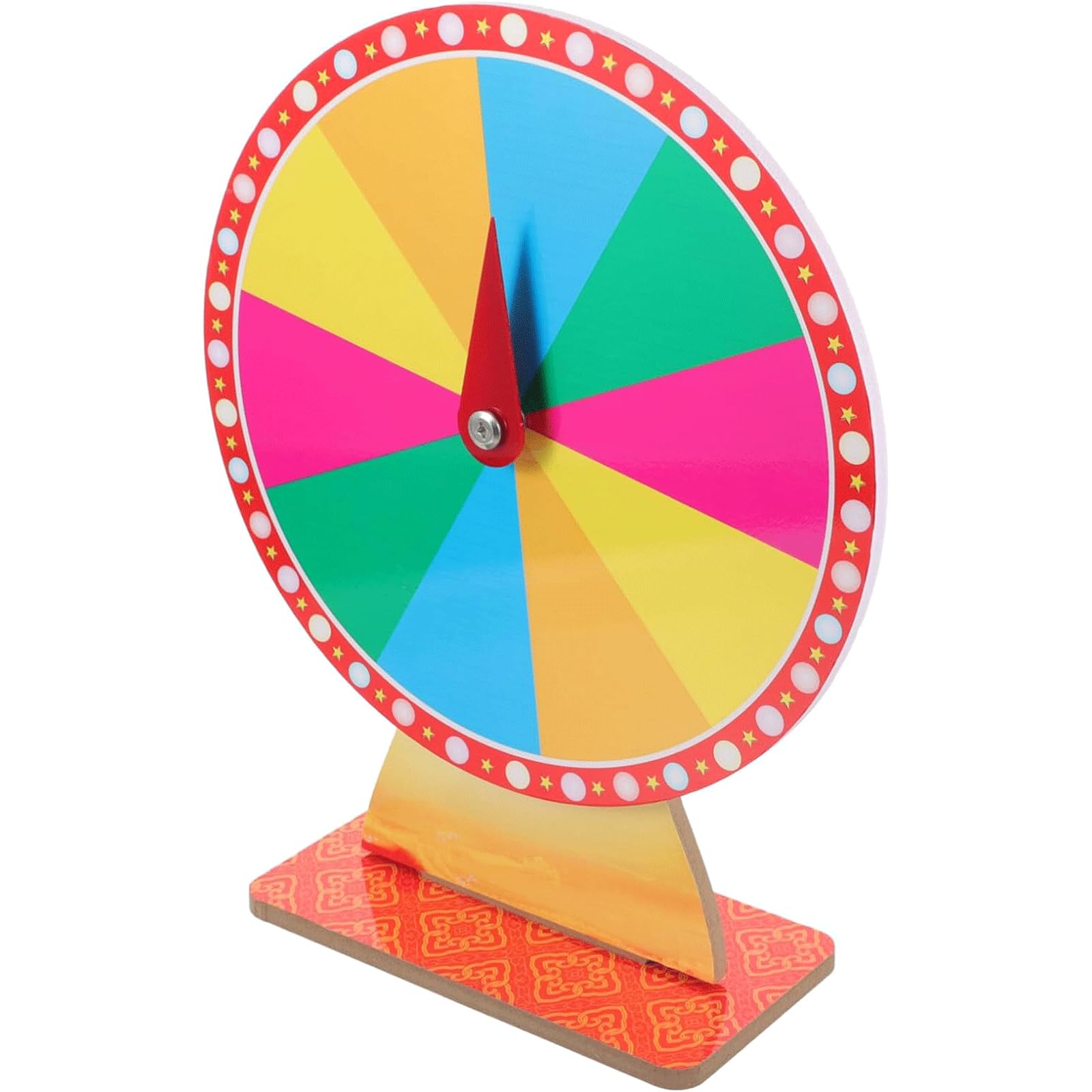Roue De Roulette De Table – Loterie, Carnaval, Foire, Fête Adulte, Plastique, Petit Format, Transport Facile