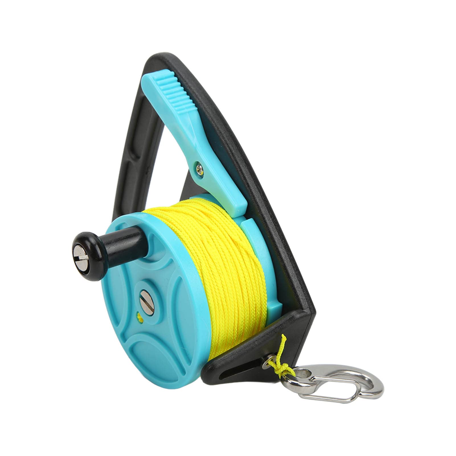 KIMISS Carrete de Buceo Carrete de Pesca de Buceo Carrete de Pesca de Buceo Carrete de Buceo Carrete de Buceo con Gancho de Tapón de Pulgar para Bucear bajo el Agua Deportes Acuáticos