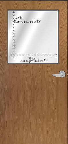 Miniatura 9 de ALP - Persianas opacas para ventanas y puertas de aula en tela tradicional. Diseño patentado para oscurecer la habitación, bloquea vistas. Fabricado