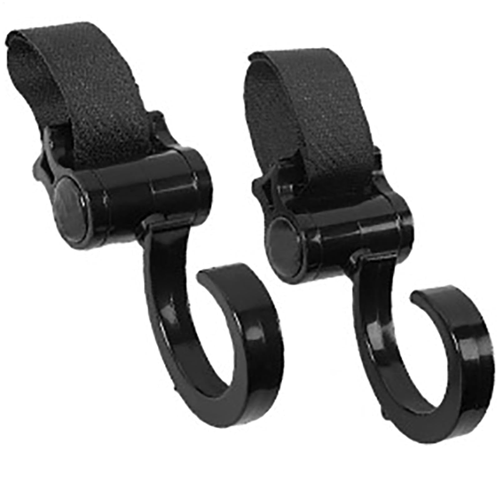 Stroller Hooks - 360-degree Rotatable Stroller Hooks for Hanging Bags | 2pcs Stroller Clips | Durable Stroller Clips for Diaper Bags & Shopping | Perfect for Travel & Convenience