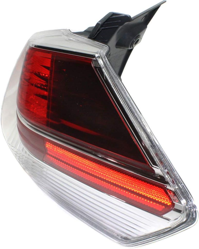 CarLights360: For 2014 2015 2016 Nissan Rogue Tail Light Assembly Passenger Side w/Bulbs DOT Certified For NI2805102