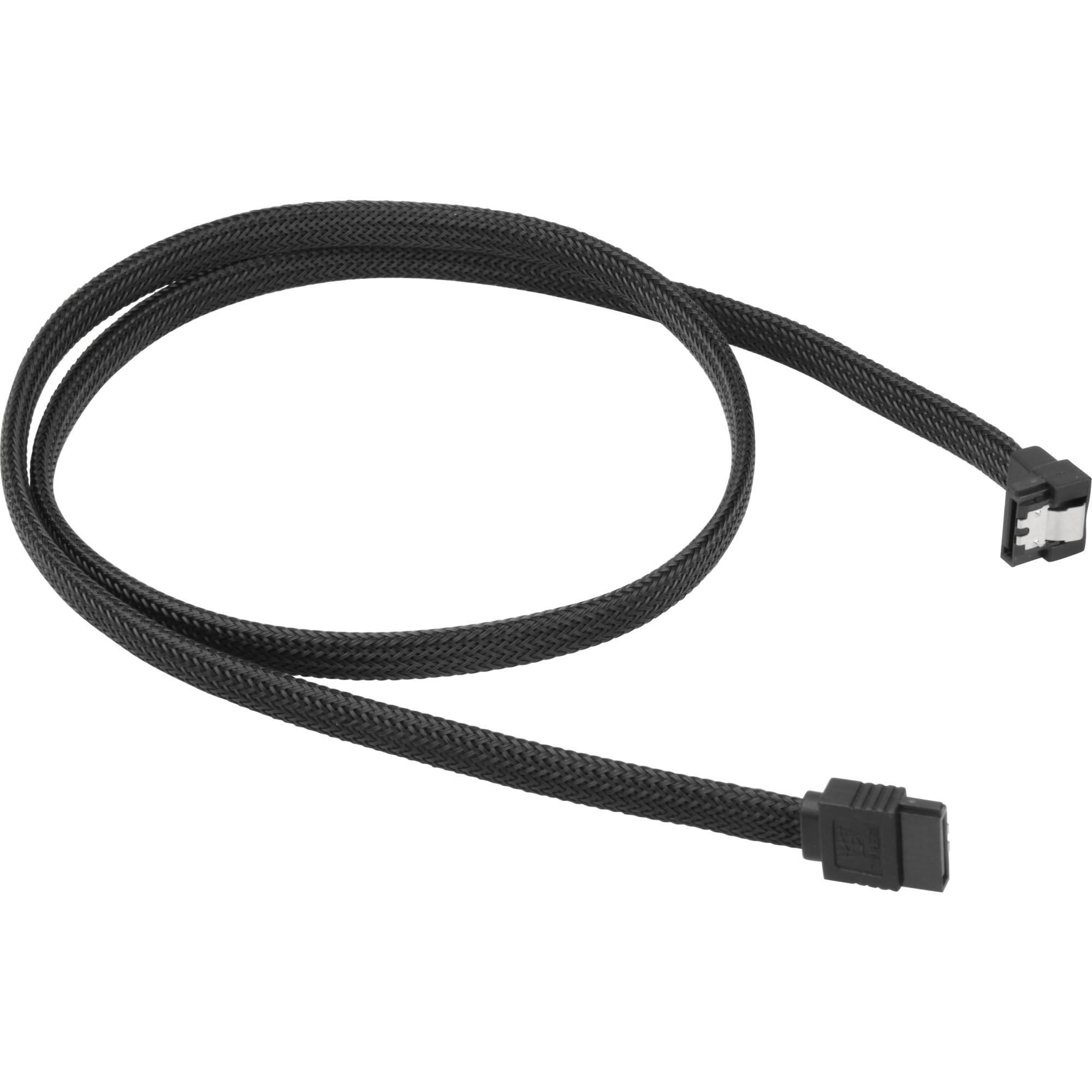 Sharkoon 0.75m, 2xSataIII - SATA Cables (2xSataIII, Black)