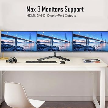 Radeon RX 560 Computer Graphics Card 4GB GDDR5 128 Bit Displayport/HDMI/DVI-D Gaming PC Video Card Dual Fan GPU