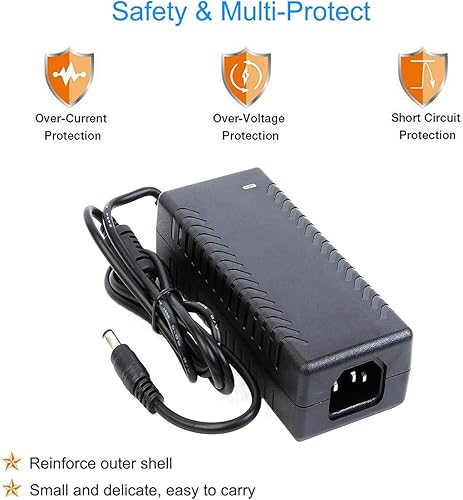 Miniatura 4 de COOLM 15V 3A Power Supply Universal AC 100-240V to DC 15V 3A 45W Power Adapter 110V Charger Transformer 5.5x2.5mm 2.1mm Interface Compatible with 15