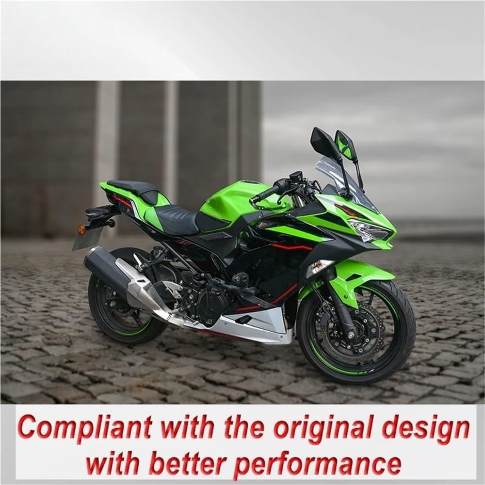Rear Fairing Front Driver Seat Cover Rear Passenger Cushion Pillion Cowl Fairing for 400 Z400 2018-2020 2021 2022 2023 2024