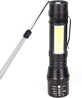 Care 4 Metal Body Flashlight, Black, Pack of 1