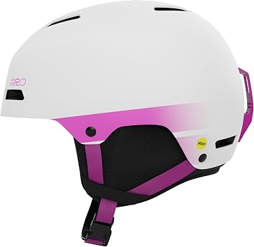 Giro Ledge MIPS Snow Helmet - Matte White/Pink - Size L 59-62.5cm