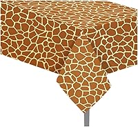 Vista 82 de CC HOME 1 Pack Train Plastic Tablecloth 54 x 87 Inch Long Rectangular Table Cover for Buffet,Birthday Party Holiday Dinner,Picnic or Tablecloth for