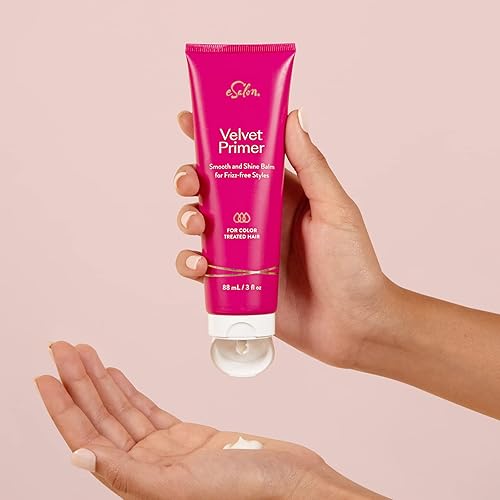 Miniatura 3 de eSalon Bálsamo suavizante de imprimación de terciopelo, 3 onzas líquidas