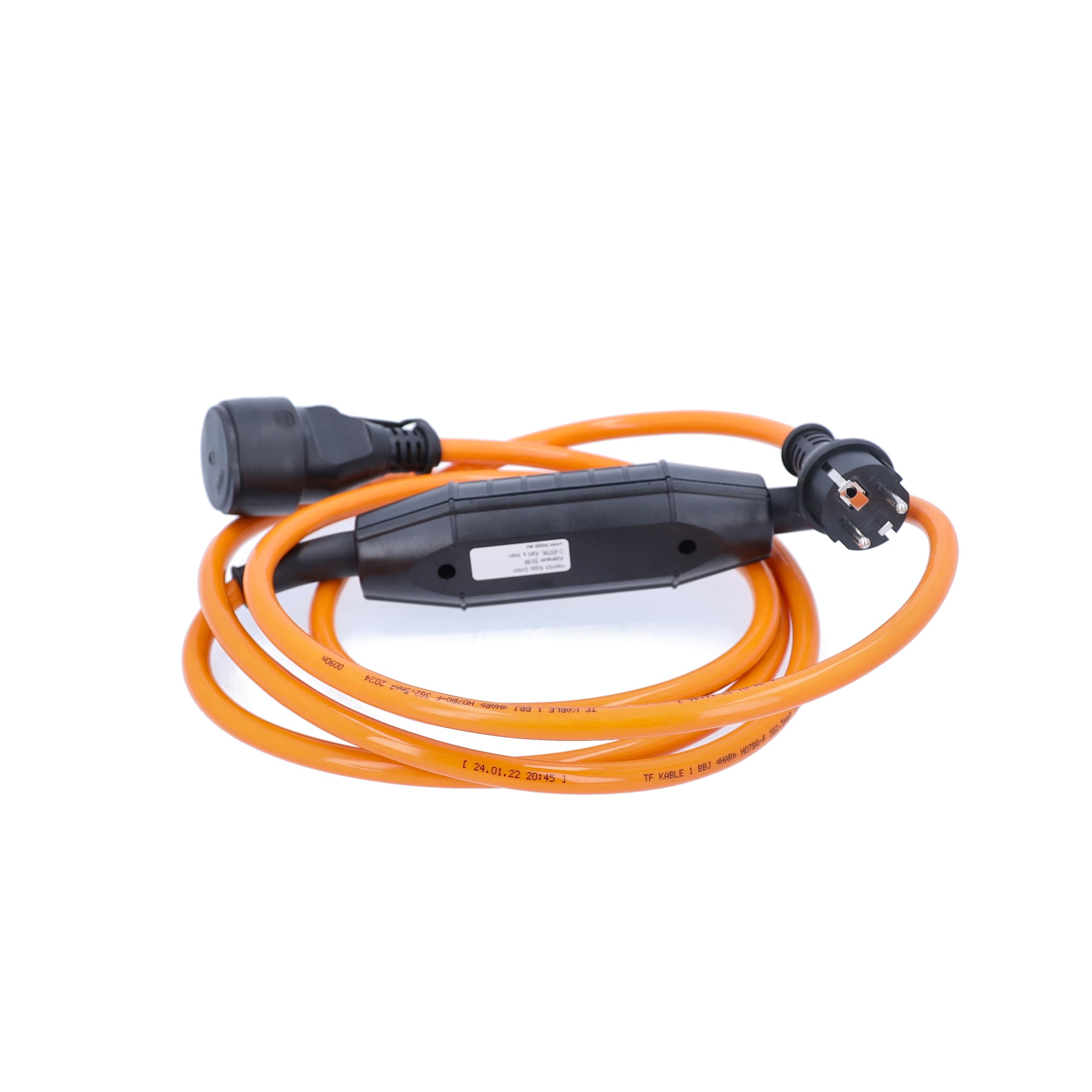 as - Schwabe alargador de Cables 2 x 1,5 m H07BQ-F 3G2,5 - con PRCD-S Interruptor de protección Personal intermedio 30 mA - 230V / 16A / 3.500W - Resistente al Polvo y a Las Salpicaduras IP44, 45458