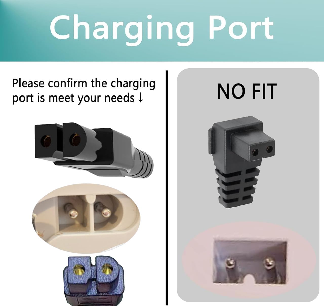 Adapter 2-pinowy 12,6 V 3 A AC/DC, kompatybilny z bezprzewodowym robotem do czyszczenia basenów Wybot Osprey 200 700