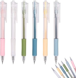 U-Vathing 6PCS Craft Knife Pen, Cartoon Pattern Student Utility Knife Pen, Craft Cutting Tool Paper Pen Cutter Knife Creative Retractable, Craft Cutting Tool Paper Pen for DIY Drawing Scrapbooking