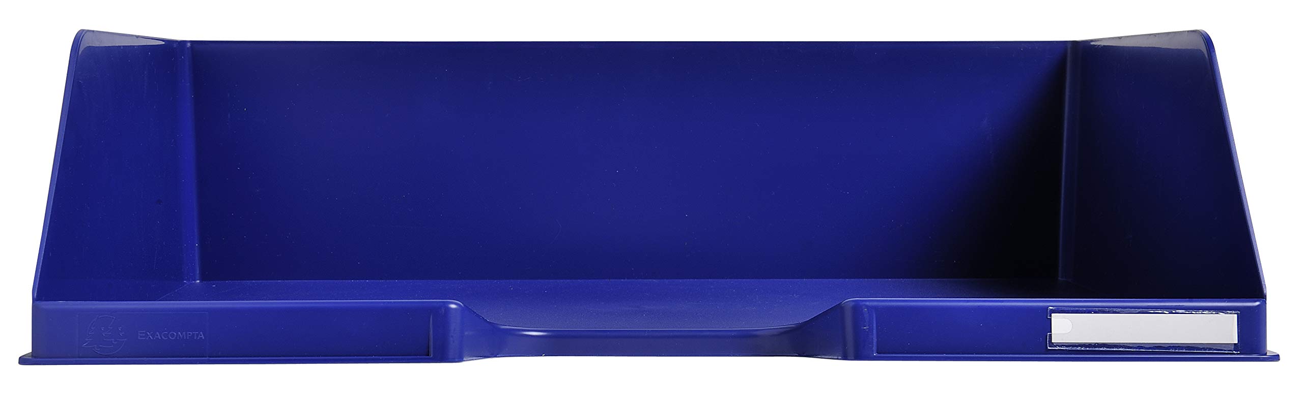 Exacompta 112104D 4er Pack Premium Briefablage Querformat Combo Maxi für DIN A4 quer. Idealer Briefkorb für Ihre Organisation. Robuster und stapelbarer Ablagekorb Blauer Engel nachtblau