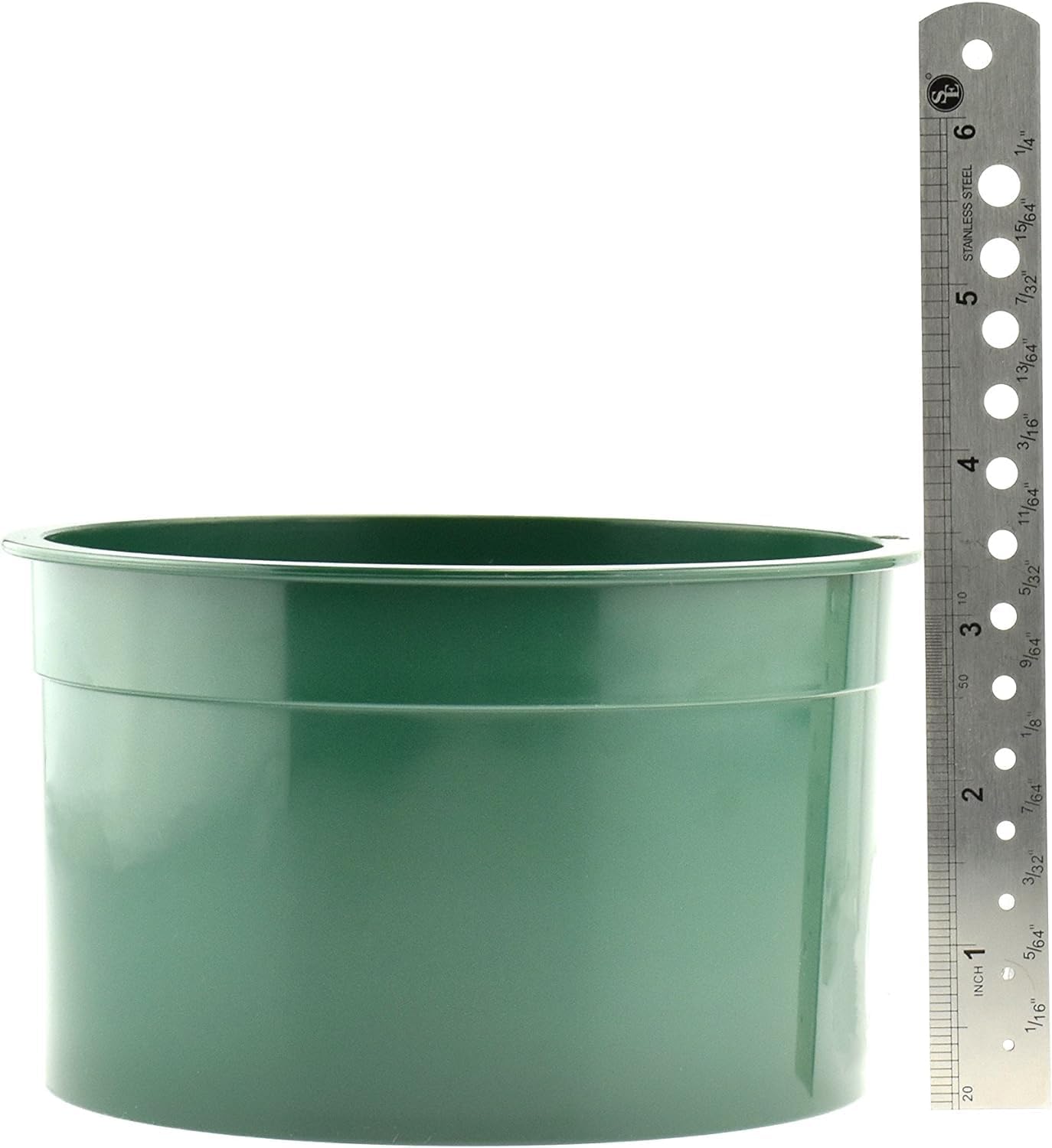 SE 6-Inch 8-Piece Mini Stackable Sifting Pan Set - Assorted Mesh Sizes for Prospecting, Sieving Soil, Pellets, Minerals and More