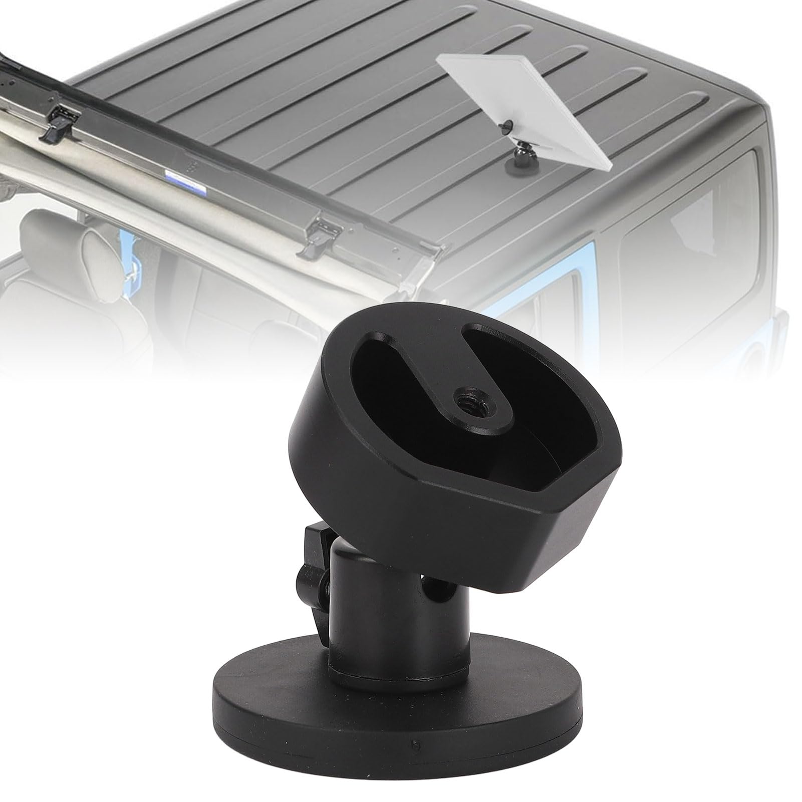 Mini Support Magnétique Angle Réglable Pour Voiture/Toit – Base Aimantée Robuste Oreilet