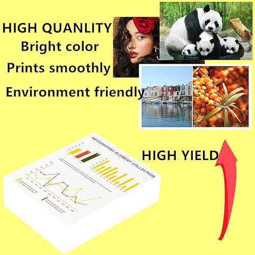 Miniatura 6 de LC203 - Cartucho de tinta compatible para Brother LC203XL LC201XL LC203 LC201 para usar con impresora MFC-J480DW MFC-J880DW MFC-J4420DW MFC-J680DW