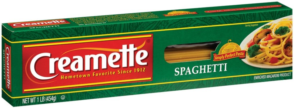 Creamette Spaghetti, Regular, 16 Ounce (Pack of 20)
