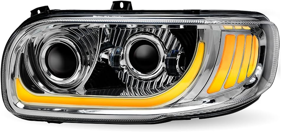 Trux TLED-H110 LED Projector Headlight with Amber Lights