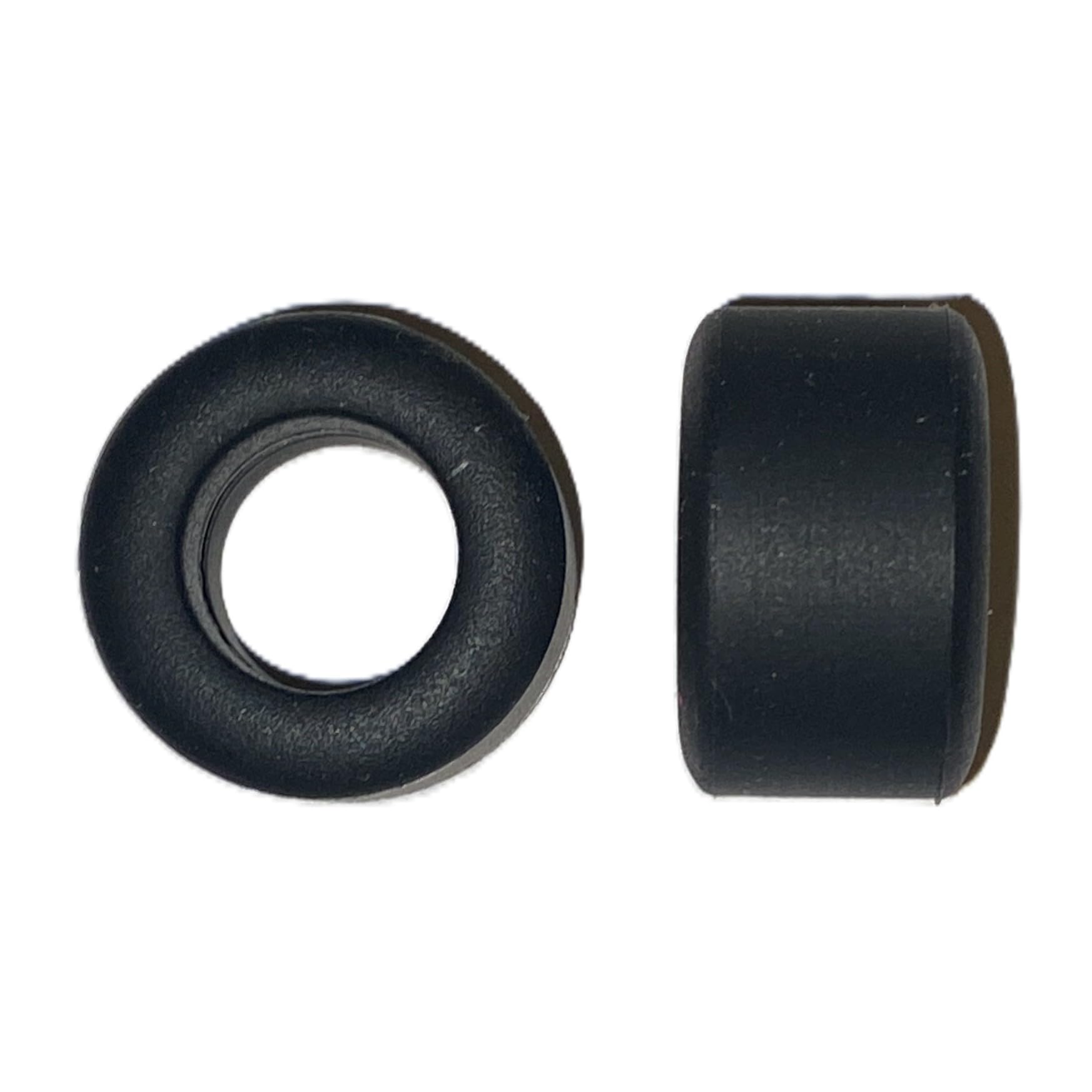 SSC 2 Rear J Type Tyres for Slot Cars, 9mm Wide Super Grip Tyres, Replacement Tyres Compatible for Indy Modern F1 Cars, Spare Tyres for Scalextric Slot Cars, Slot Car Accessories — image 1