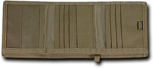 Miniatura 3 de Billetera táctica patriótica militar con diseño de bandera estadounidense de Estados Unidos