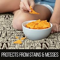 Vista 2 de Sofa Shield - Funda de sofá con correa patentada, protector de cojines, funda reversible resistente a manchas y desgarros de perros, diseño