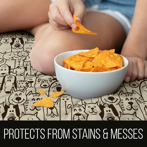 Miniatura 2 de Sofa Shield - Funda de sofá patentada, asiento 88pulgadas, protector de cojín grande, reversible, antimanchas y desgarros, microfibra acolchada,