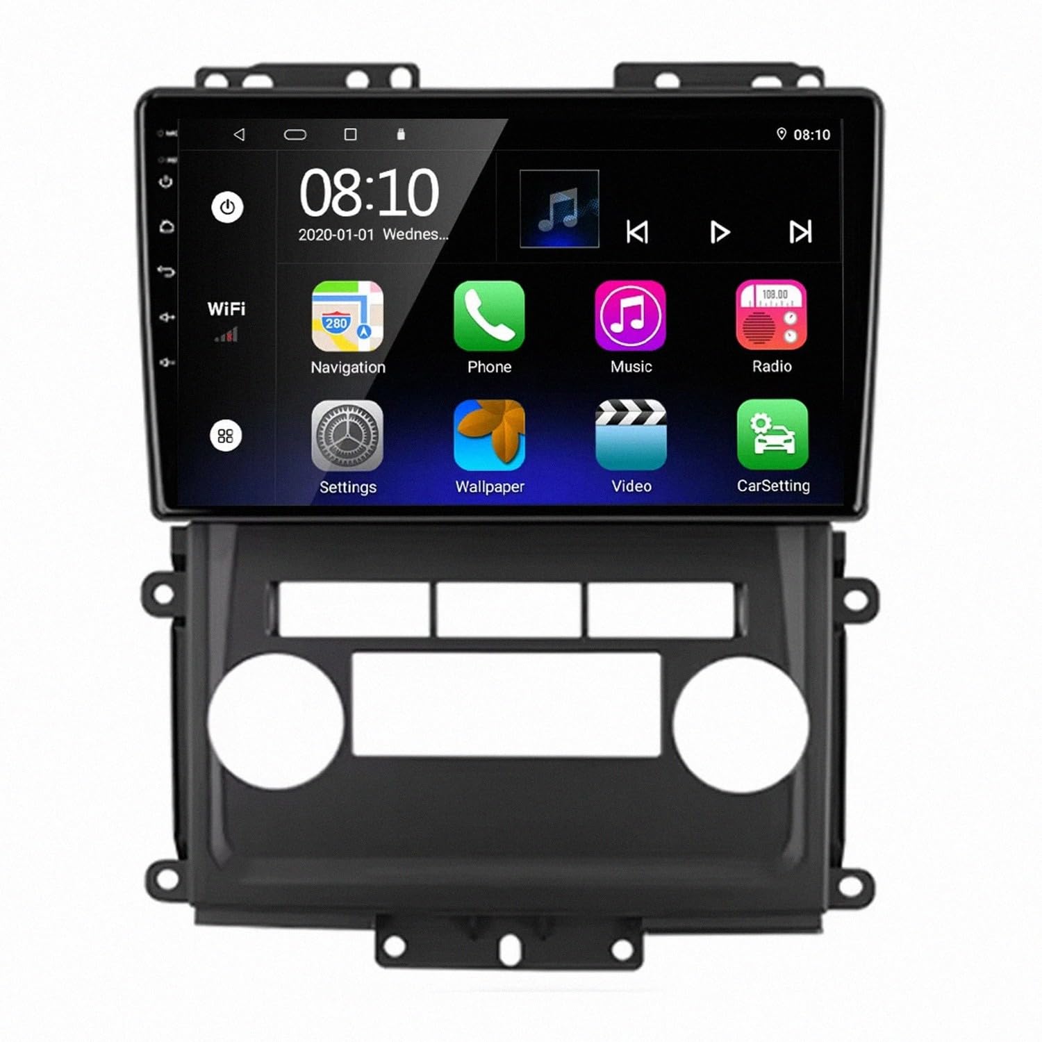 Radio coche 2 DIN Bluetooth: manos libres y Mirror Link para Xterra 8