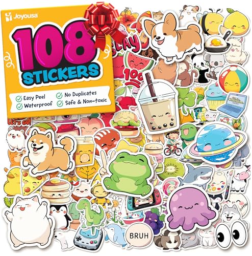 Cute Stickers for Kids - Christmas Stocking Stuffers Kids -