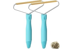Pet Hair Remover and Multi-Fabric Edge Rake