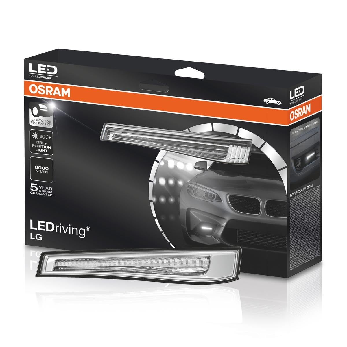 Osram LEDDRL102 Kit Luci Di Marcia Diurna Drl, Led-image