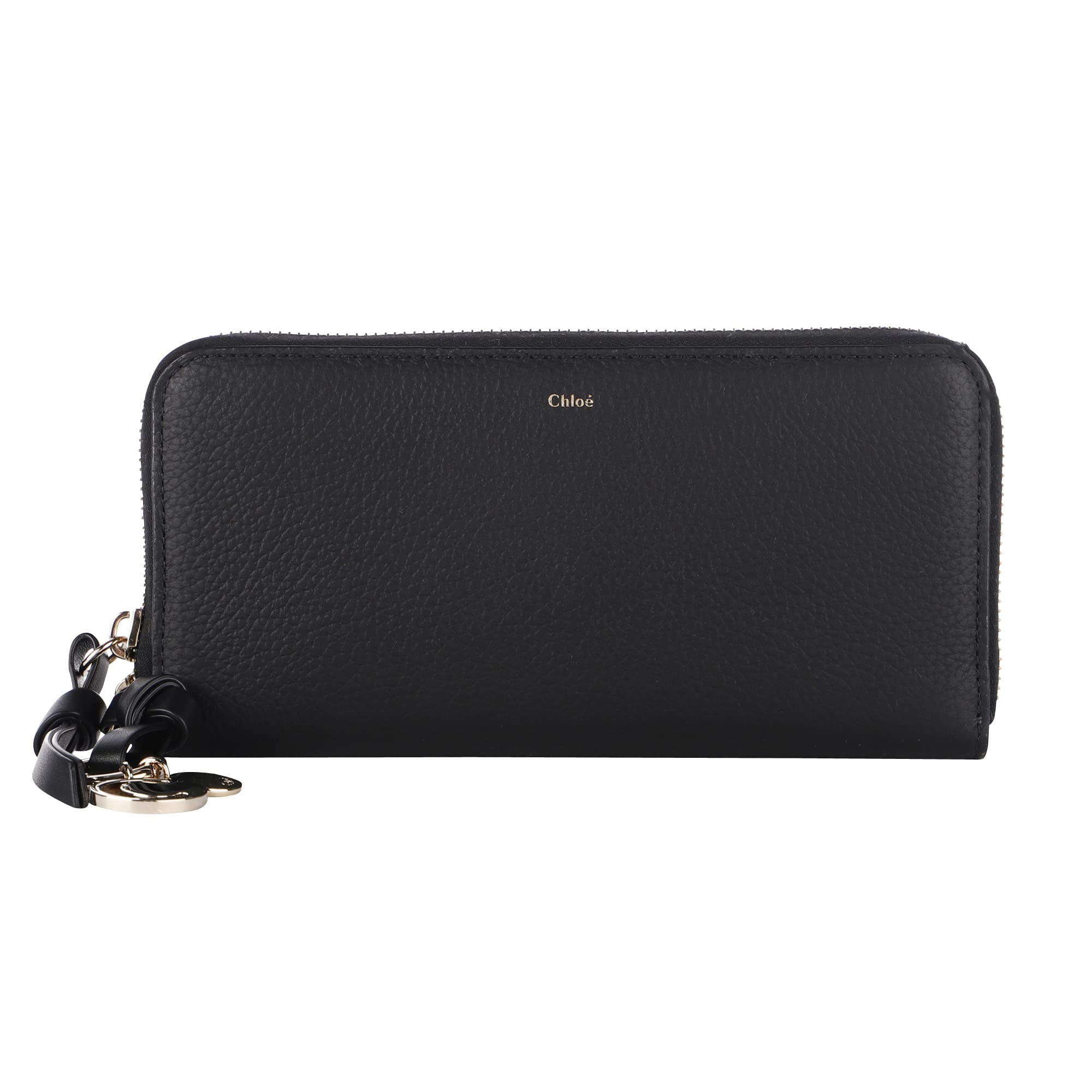 Chloe 長財布 黒　A021 クロエ Chloe Chloe 二つ折り財布 ALPHABET CHC22WP765F57