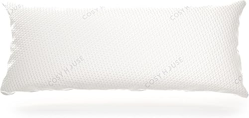Vista 10 de Cosy House Collection - Almohada de espuma viscoelástica con bambú triturado de lujo, con funda hipoalergénica, ajustable, con cierre, extraíble