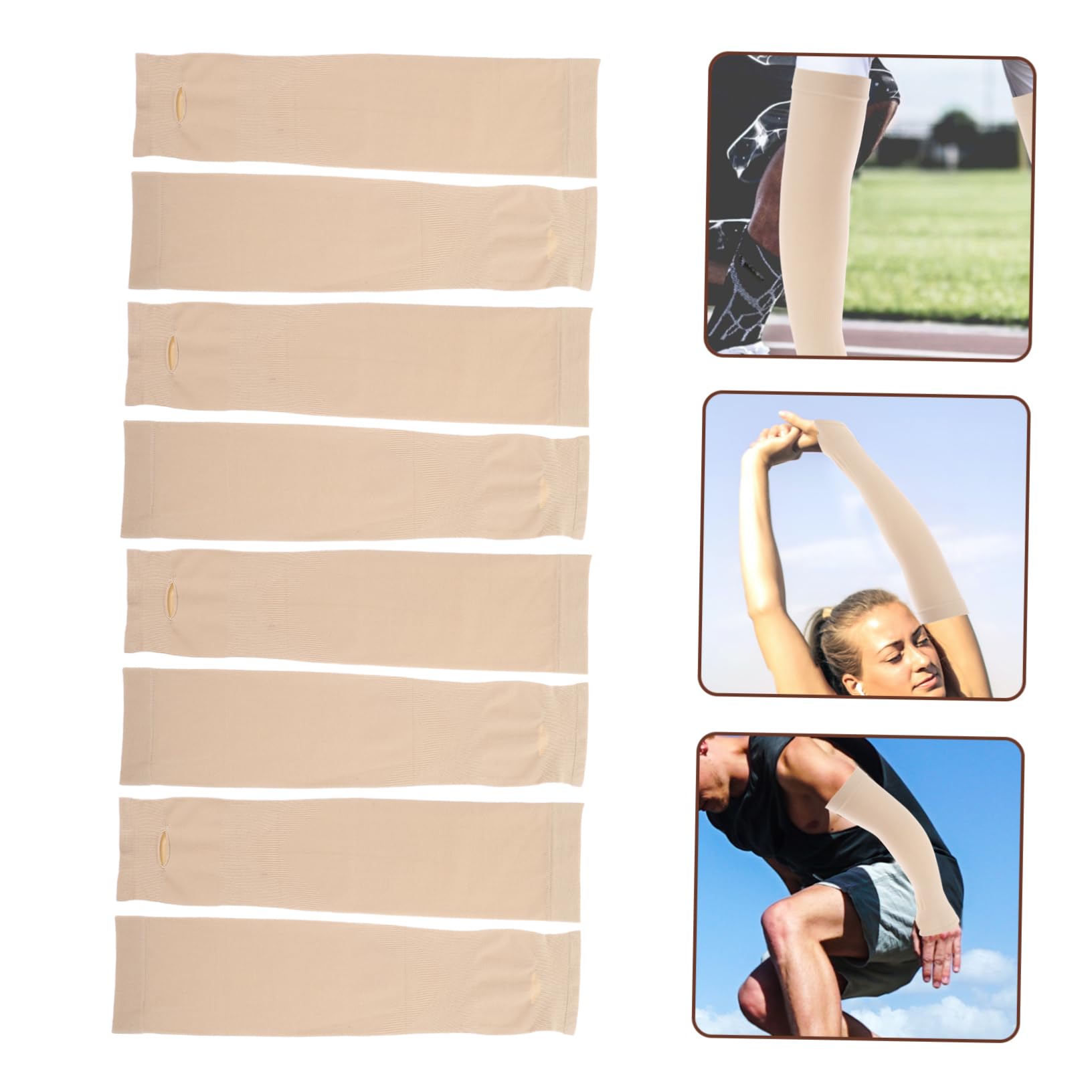 Angoily 20paare Uv Schutz Armstulpen Für Damen Und Atmungsaktive Sportärmel Für Outdoor Aktivitäten Golf Laufen Und Ice Silk Material Kühlend Und Schützend
