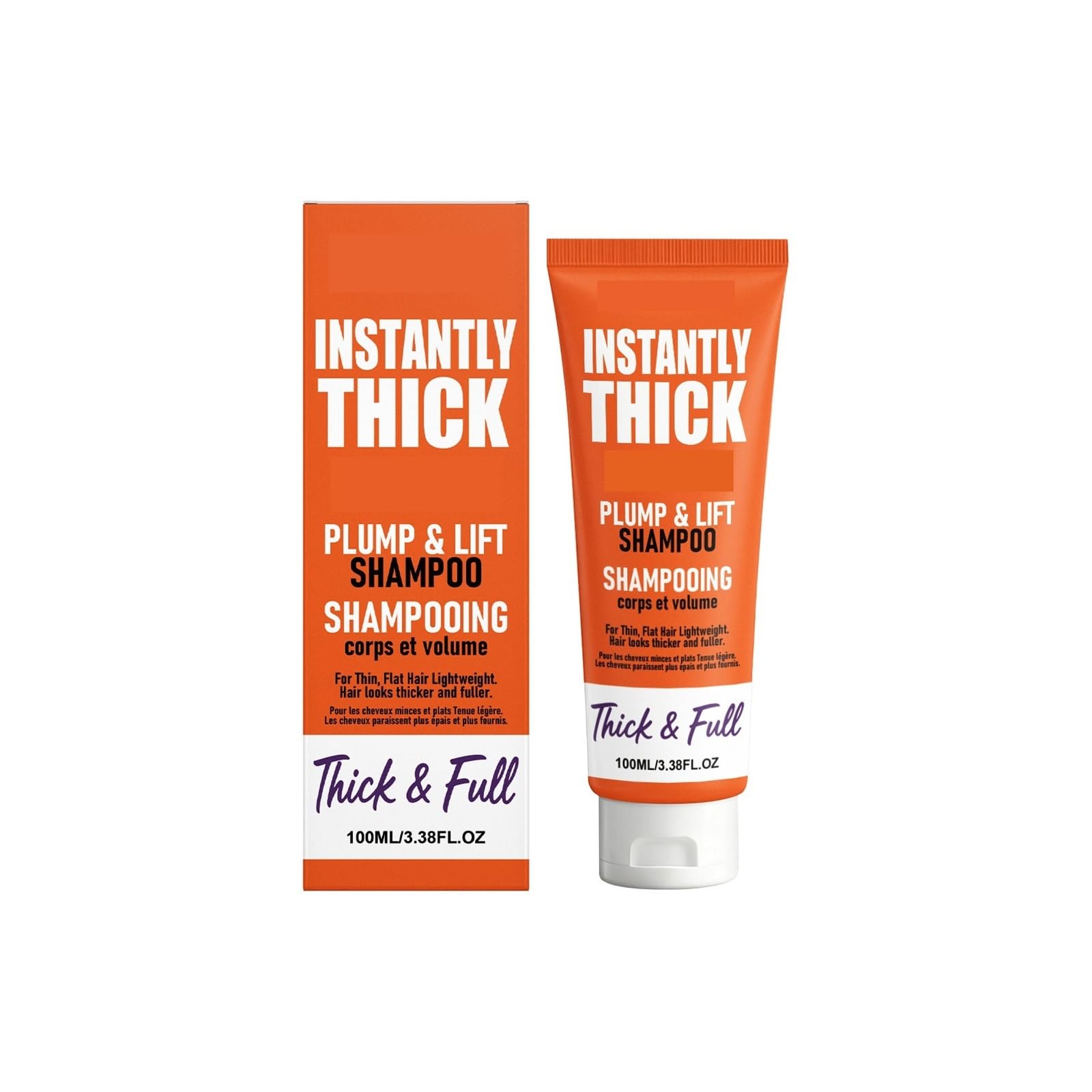 Champú ligero y voluminizador | Limpia suavemente el cabello y evita que se vuelva plano.(2pcs)