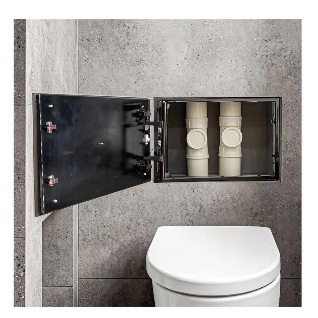 Puerta de acceso de acero con clic panel extraíble para pladur y techos