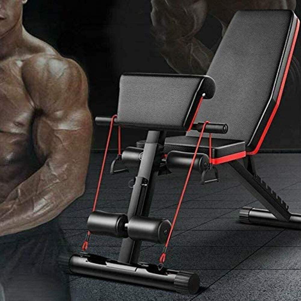 Ławki do ciężarów hantle stołek składany pochylenie odrzucenie ćwiczenia ławka do ciężarów Ab ławka trener sprzęt fitness do domowej siłowni