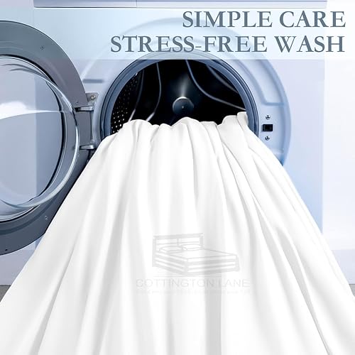 Miniatura 8 de Sábanas extra largas de tamaño individual XL para dormitorio, sábanas de microfibra súper suave, ropa de cama de lujo de hotel, sábanas de