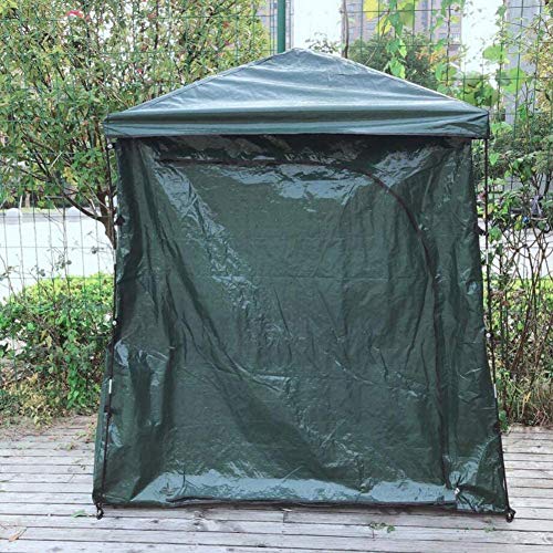 Abri de jardin pour vélo vert idéal pour ranger la cour - 5