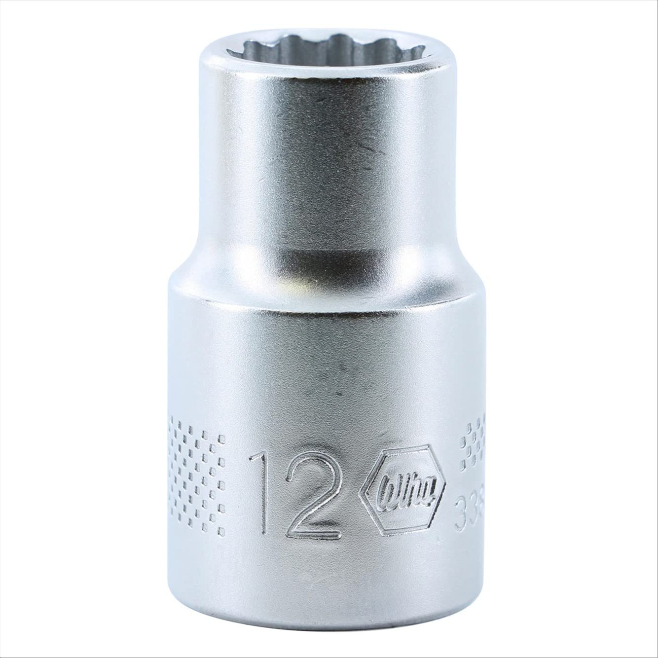 Wiha douille métrique 1/2 po 12 pans 12 mm x 38 mm d'origine