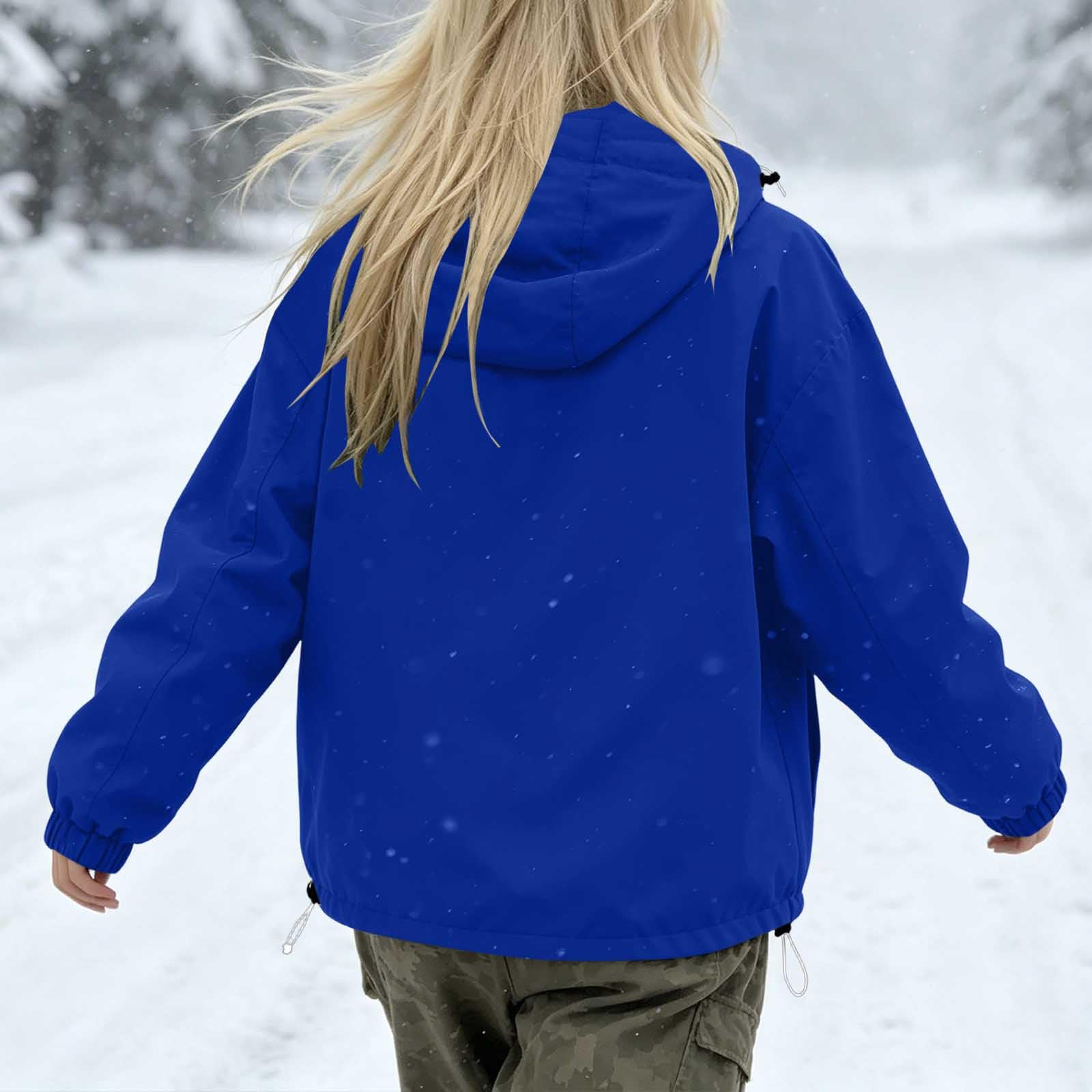 AACH Damen Regenjacke Wasserdicht Leicht Funktionsjacke mit Kapuze Hoodie | Fahrradjacke Damen, Laufen Windjacke, Atmungsaktive Kapuzenpullover, Einfarbig Softshelljacke, mit Taschen Outdoorjacke
