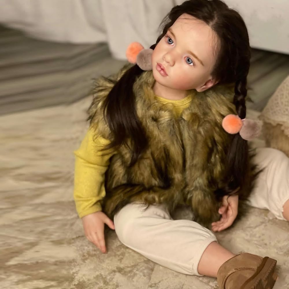 Amazon | Meeler リボーンドール 100cm/40inリアルなロングヘアの凛と