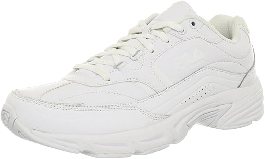 Fila Men's Memory Workshift-m Shoes, White/White/White, 11 M US
