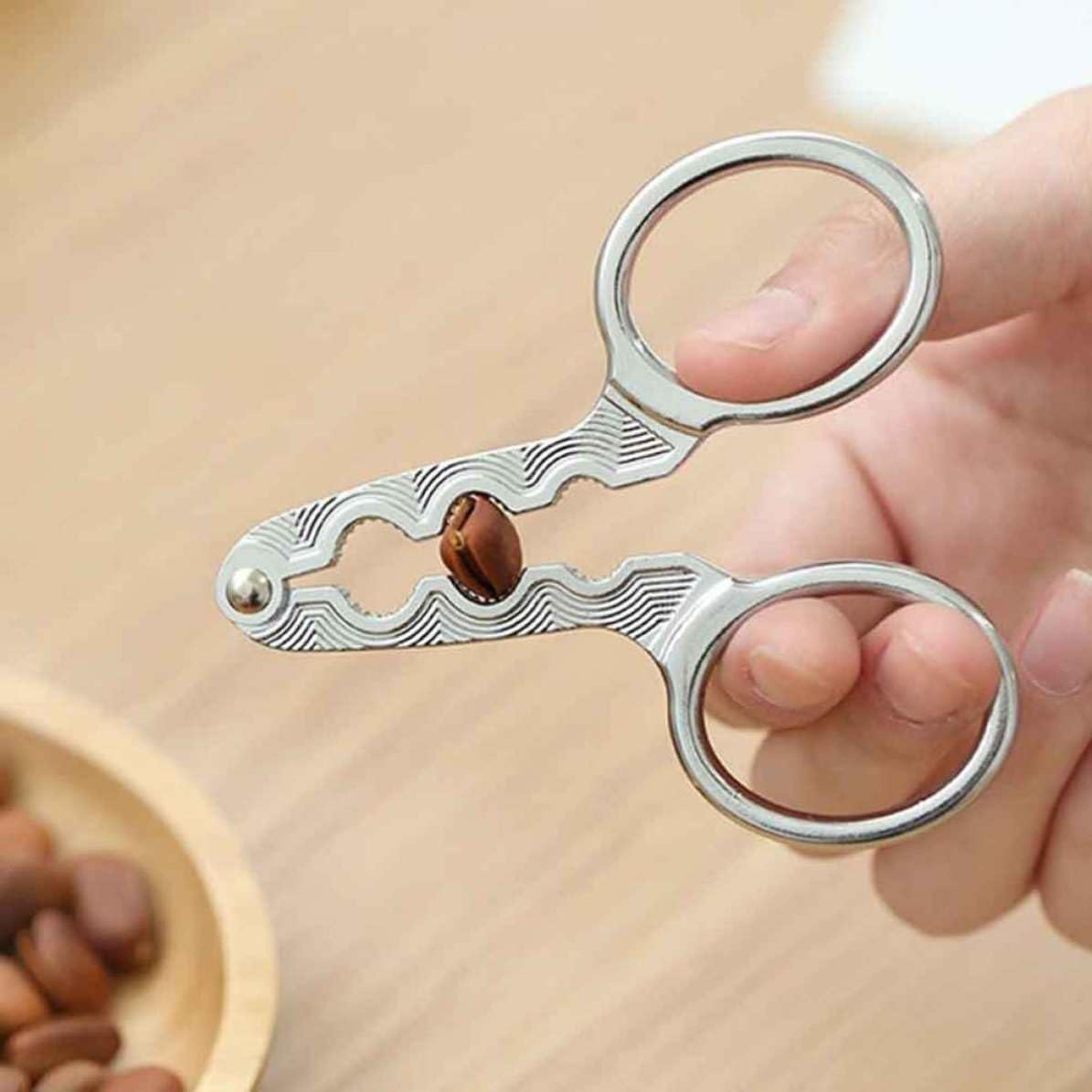 2pcs Nut Crackers Zinc Alloy Heavy Duty Shell Openers