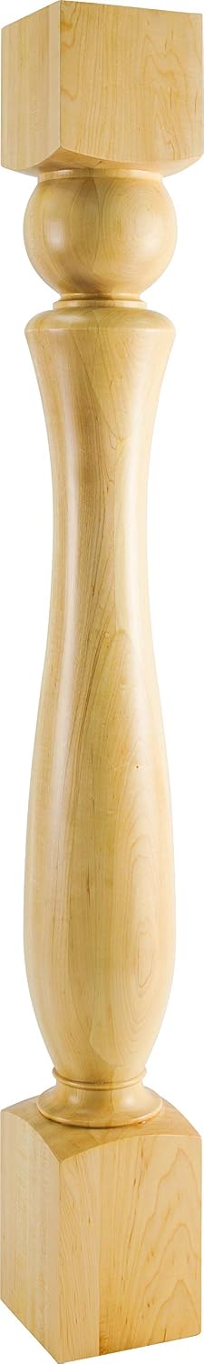 Post with Scooped Edges and Center