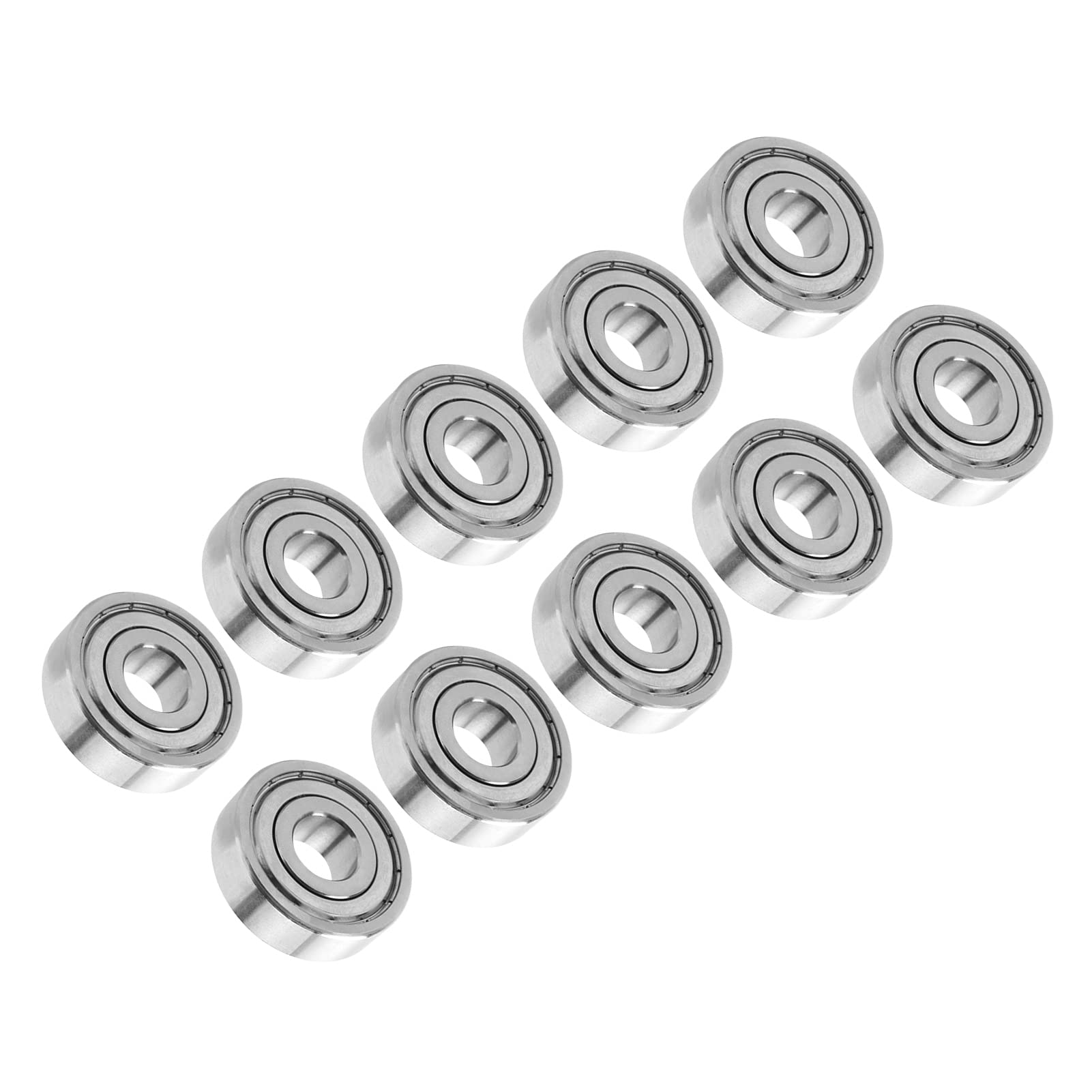 Miniaturowe łożyska Kulkowe, 10 szt. Miniaturowe łożyska Kulkowe 47x17x14 Mm, Podwójnie Ekranowane łożyska Miniaturowe, Sprzęt Szybkobieżny ze Stali Nierdzewnej, łożyska