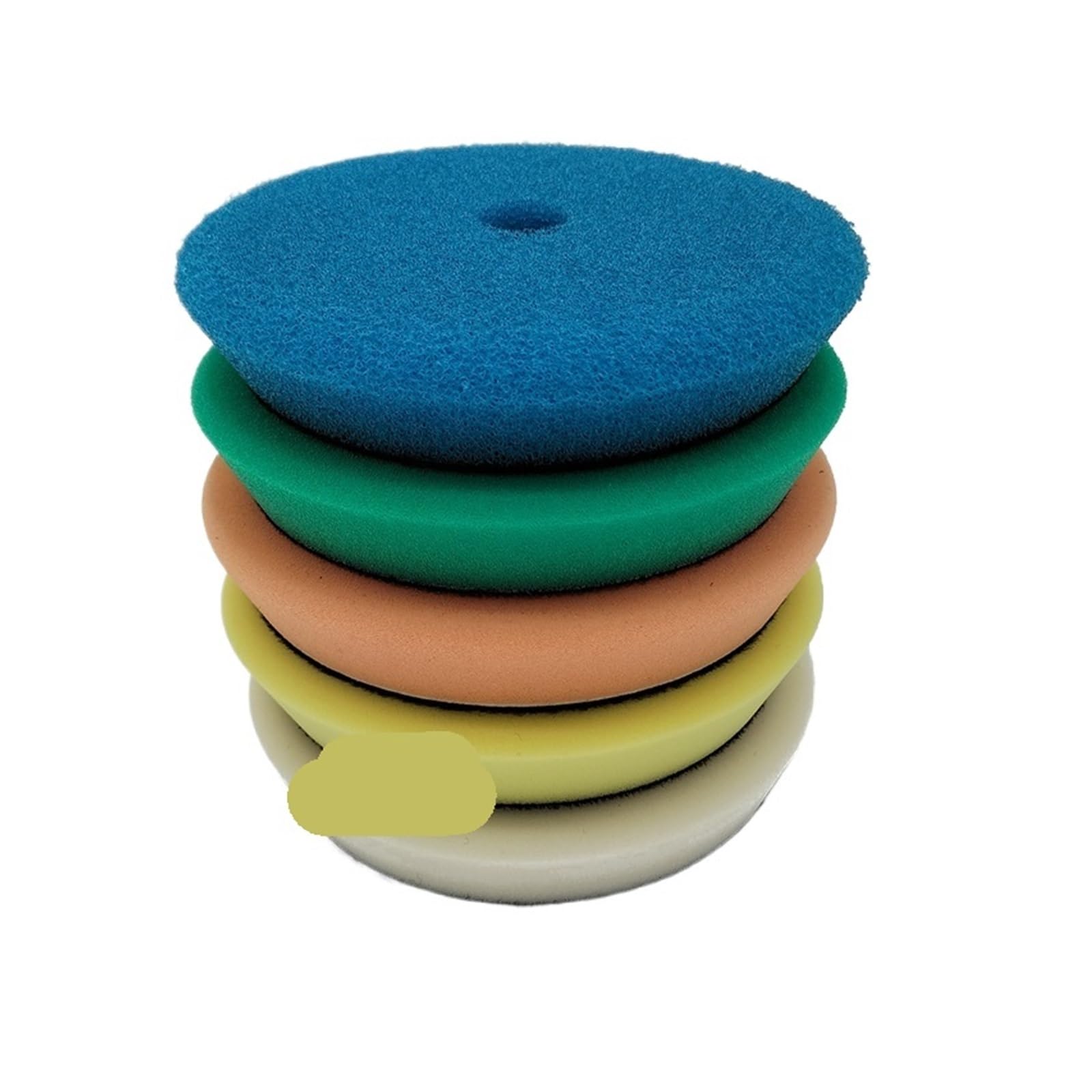 5"/6" flache Auto-Schwamm-Polierpads for Entfernen von Kratzern und Wachsen