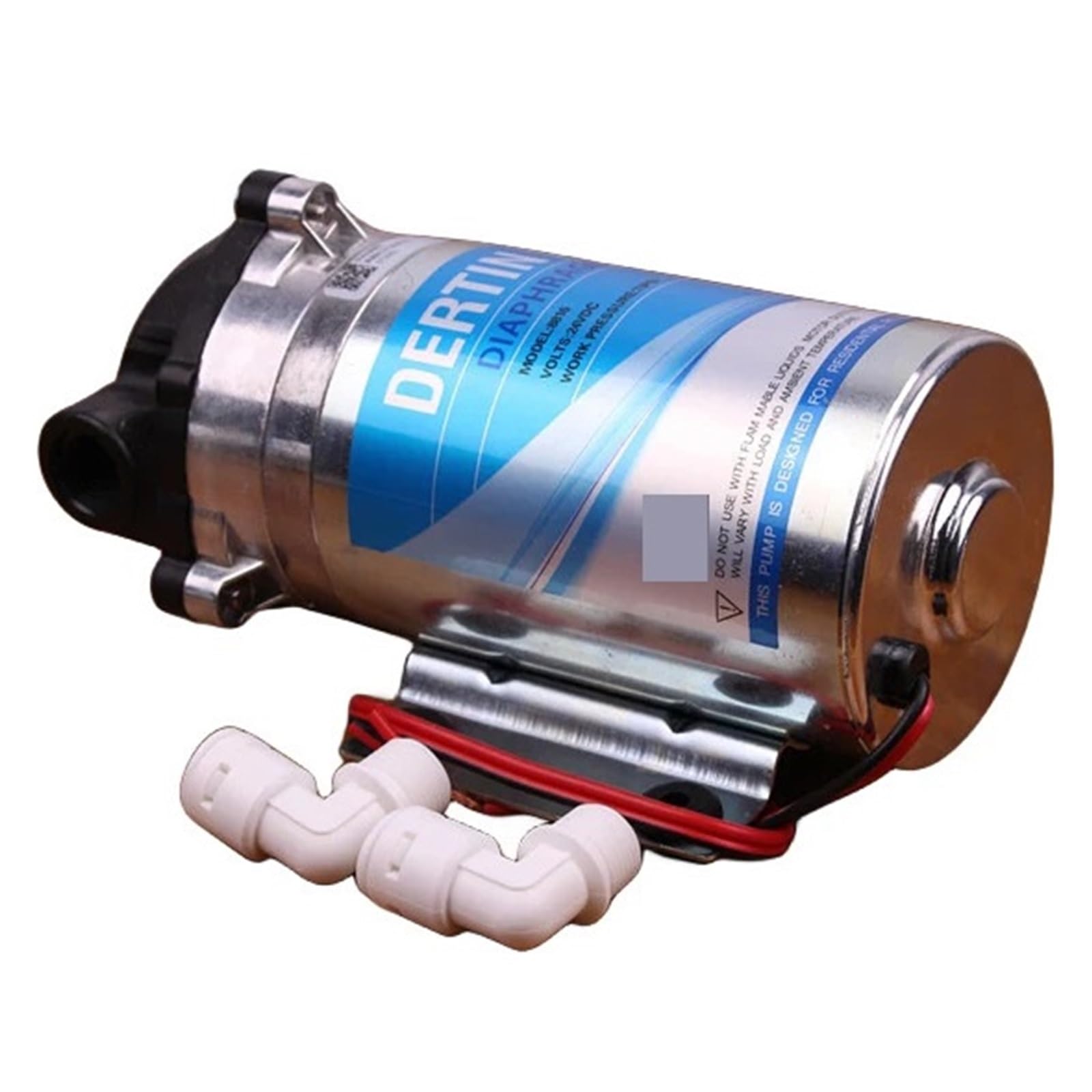 Cczrd One Color 400Gpd Diaphragm Pump 36Vdc Ro Booster High Pressure Vacuum Water Filter Parts For Reverse Osmosis System Increase Smooth Operation Flow Steady Reliable
